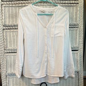 Fat Face White Blouse